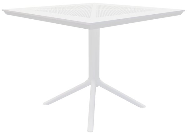 Stôl Lenval 80x80 cm - biela