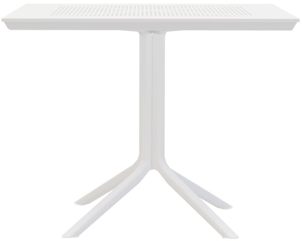 Stôl Lenval 80x80 cm - biela