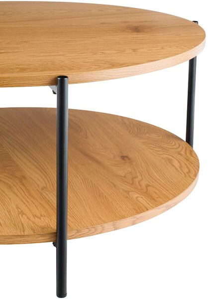 Konferenčný stolík Edduma 80 cm - natura