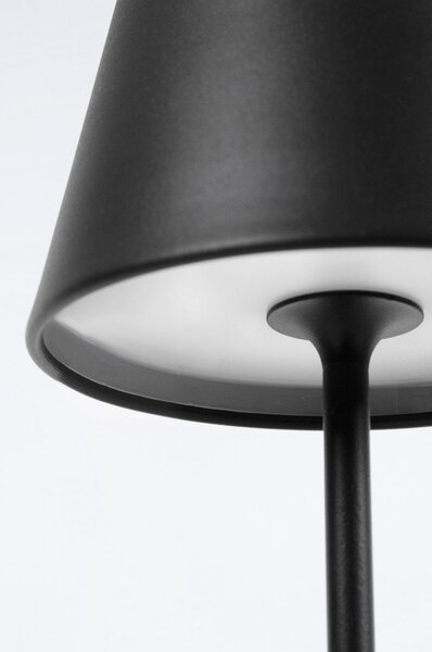 LED stolové vonkajšie svietidlo na USB ø 12 cm Etna – Bizzotto