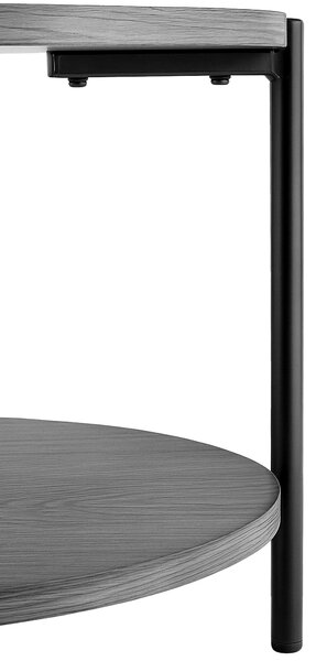 Konferenčný stolík Edduma 80 cm - sivá