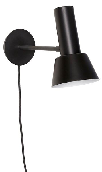 HÜBSCH Nástenná lampa Tap 12 × 29 × 20com, E14