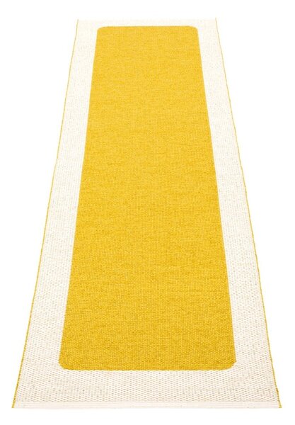 Vnútorný a vonkajší behúň v horčicovo-krémovej farbe 70x240 cm Ilda Mustard – Pappelina