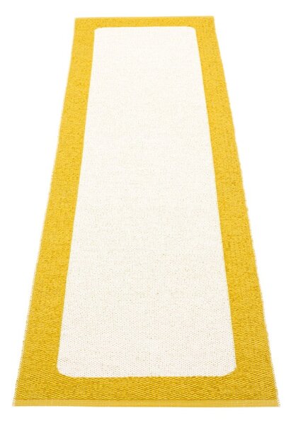 Vnútorný a vonkajší behúň v horčicovo-krémovej farbe 70x240 cm Ilda Mustard – Pappelina