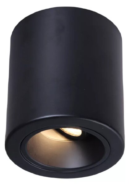 Strühm Stropné bodové prisadené svietidlo INEZ 1 OZZO M-211-B/B GU10 BLACK 42117
