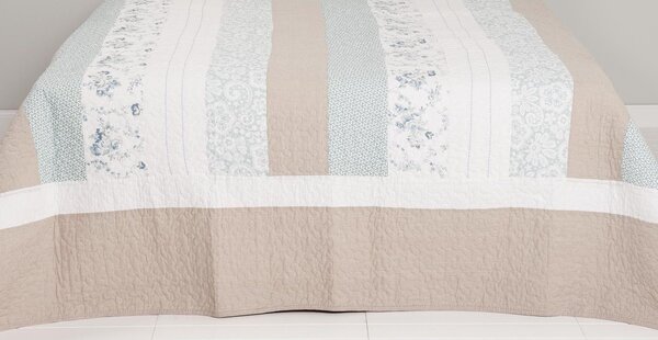 Prikrývka na dvojlôžkové postele Quilt 139 - 230 * 260 cm - Clayre & Eef