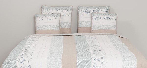 Prikrývka na dvojlôžkové postele Quilt 139 - 230 * 260 cm - Clayre & Eef