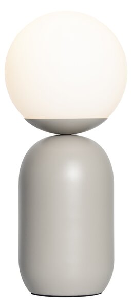 Nordlux Notti (šedá, opálové sklo) Stolní lampy kov, sklo IP20 2011035010
