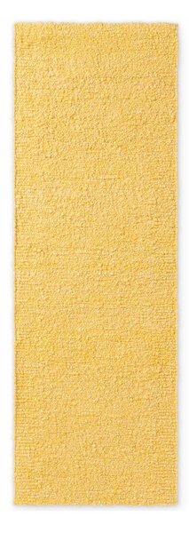 Žltý ručne tkaný behúň z materiálu buklé 80x200 cm Notting Hill Portobello – Ted Baker