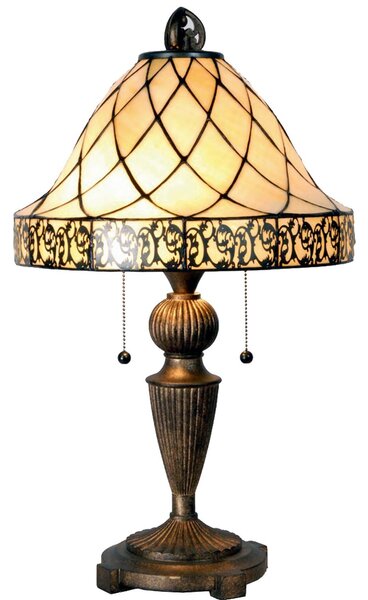 Clayre & Eef Stolní lampa Tiffany - Clayre & Eef