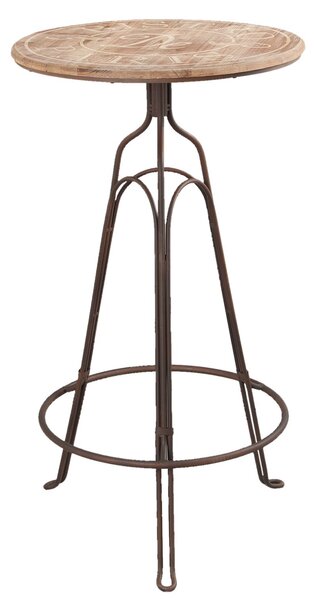 Barový Bistro stôl Paris - Ø 60 * 107 cm - Clayre & Eef