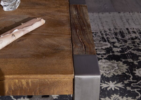 HOLAND Konferenčný stolík 110x70x45, lakovaný, mango