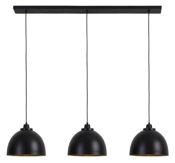 Závěsné světlo Lincoln černá/měď - Ø47*61 cm - Light & Living