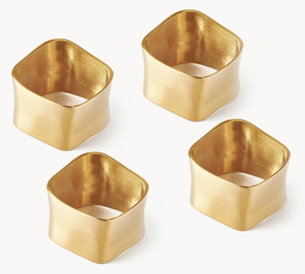 Krúžky na obrúsky Cuff, 4 ks