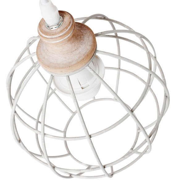 Stropné svietidlo guľa s patinou - Ø 18 * 22 cm E27 / 60W - Clayre & Eef