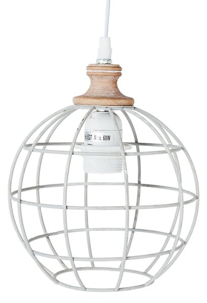 Stropné svietidlo guľa s patinou - Ø 18 * 22 cm E27 / 60W - Clayre & Eef