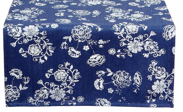 Behúň na stôl Denim Days - 50*140 cm - Clayre & Eef