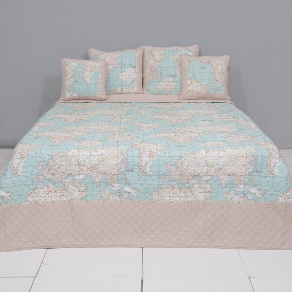 Prikrývka na dvojlôžkové postele Quilt 178 - 230 * 260 cm - Clayre & Eef