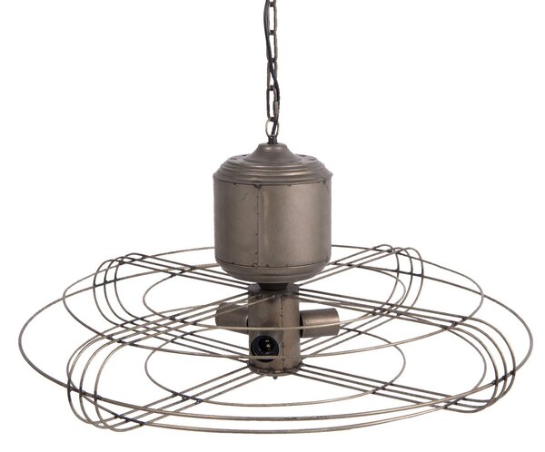Závesné svetlo Industrial - Ø 78 * 41 cm / E27 Max 3 * 40 W - Clayre & Eef