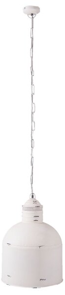 Bíelé závesné světlo - Ø 39*56 cm - Clayre & Eef