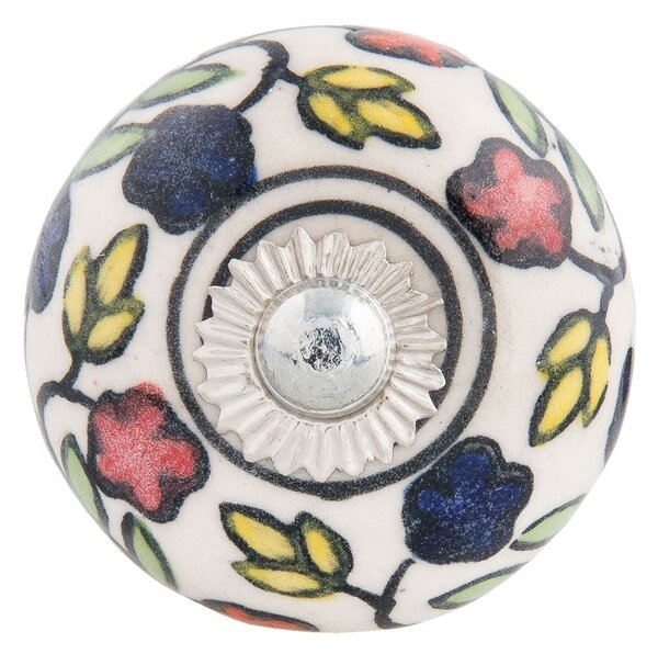 Keramická úchytka Mildred - Ø 4*4 cm - Clayre & Eef