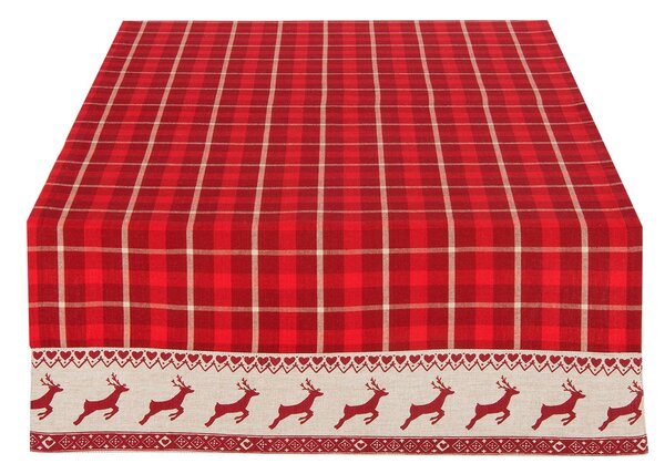Behúň na stôl Nordic Christmas - 50 * 140 cm - Clayre & Eef