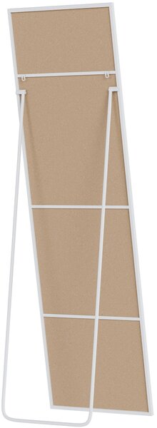 Zrkadlo Benicia 140x40 cm - biele matné