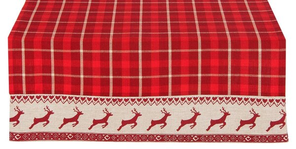 Behúň na stôl Nordic Christmas - 50 * 140 cm - Clayre & Eef
