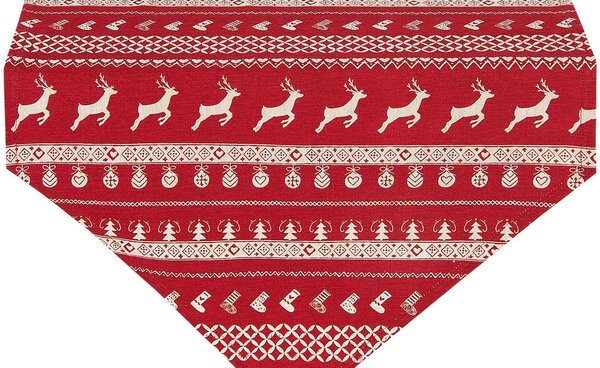 Behúň na stôl Nordic Christmas - 50*160 cm - Clayre & Eef