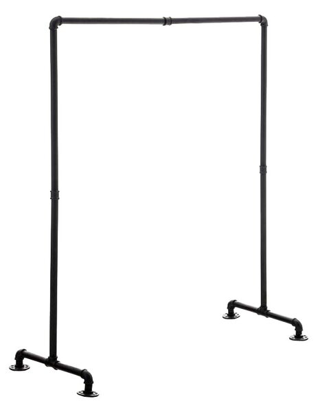 Vešiakový stojan Jersey 161760901 - 55x120x150 v industriálnom štýle - Čierna