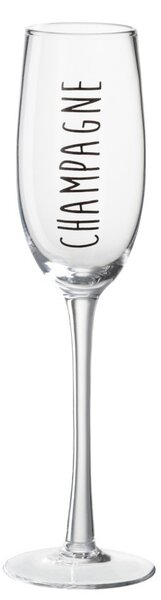 Pohárik na sekt Champagne - Ø 7 * 25 cm - J-Line by Jolipa
