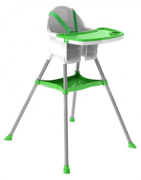 Doloni Detská jedálenská stolička Green