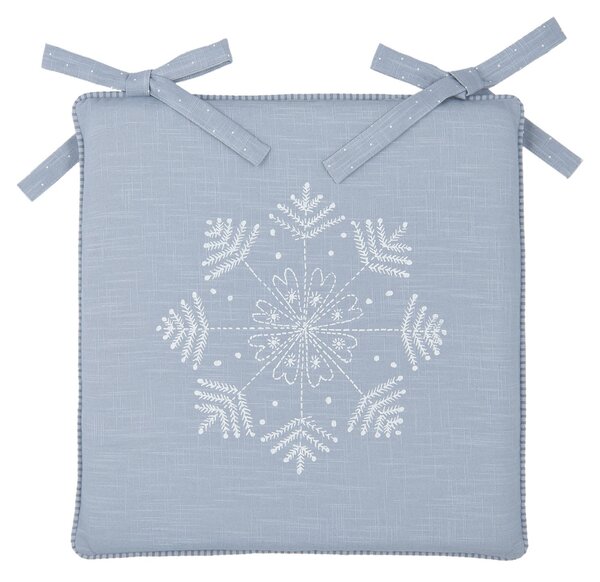 Podsedák s výplňou Winter Wishes - 40 * 40 cm - Clayre & Eef