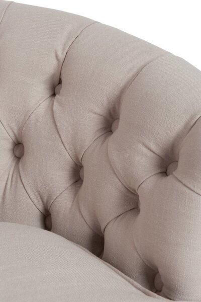 Béžové kreslo Linen - 71 * 65 * 75 cm - J-Line by Jolipa