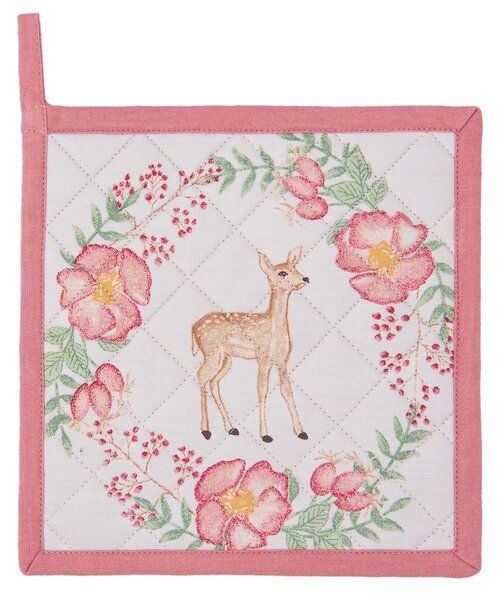Chňapka - podložka Sweet Deer - 20*20 cm - Clayre & Eef