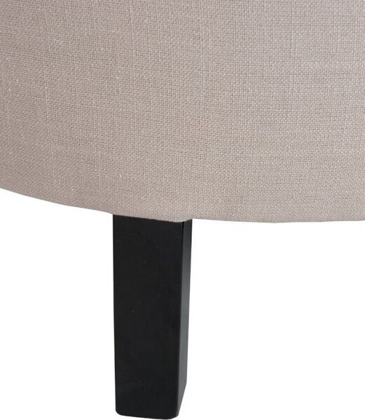 Béžové kreslo Linen - 71 * 65 * 75 cm - J-Line by Jolipa