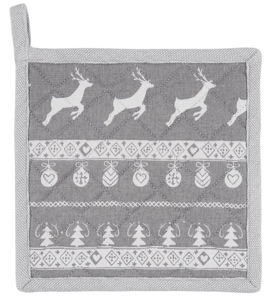 Chňapka - podložka Nordic Grey - 20 * 20 cm - Clayre & Eef