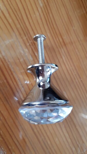 Clayre & Eef Úchytka tvar diamant - Ø 3 cm - Clayre & Eef