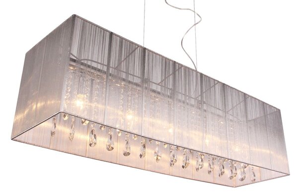 Závesné svetlo Venezia Grey - 110*30cm / 5*E14 - Collectione