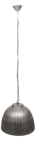 Kovové stropné svietidlo Industrial Zilver - Ø 45 * 42 cm E27 * 1 - Clayre & Eef