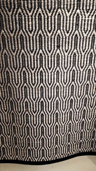 Čiernobiely koberec Monica Ivory - 160 * 230 cm - Colmore by Diga