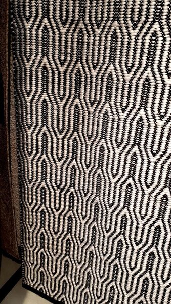 Čiernobiely koberec Monica Ivory - 160 * 230 cm - Colmore by Diga