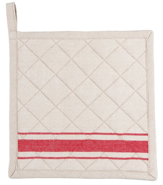 Chňapka -podložka Country Essentials red - 20 * 20 cm - Clayre & Eef