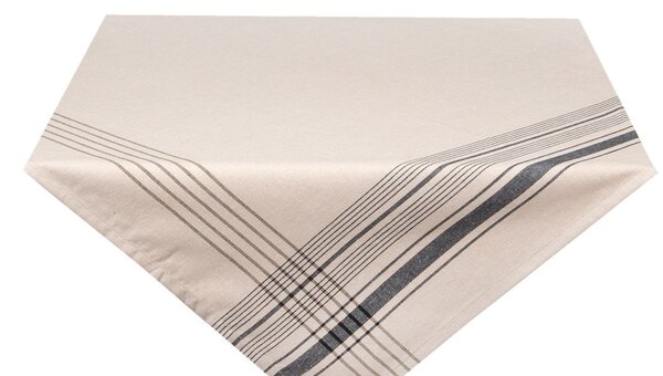 Obrus ​​na stôl Country Essentials black - 150*150 cm - Clayre & Eef