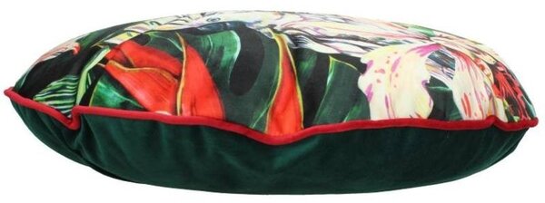 Zamatový vankúš s výplňou Kakadu - Ø 45 cm - Ostatní