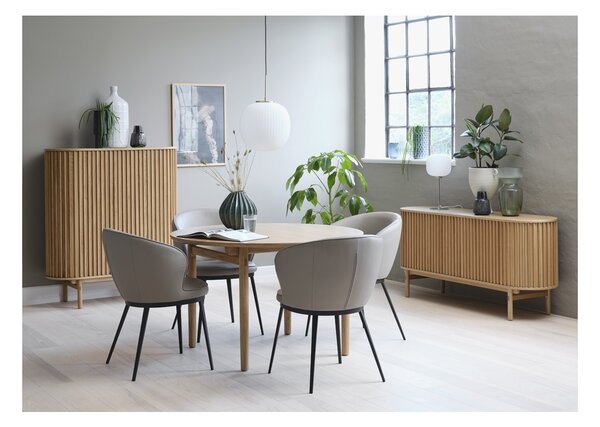 Dizajnová komoda Wally 160 cm prírodný dub