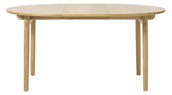 Rozkladací jedálenský stôl Wally 120 - 165cm prírodný dub