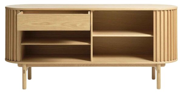 Dizajnová komoda Wally 160 cm prírodný dub