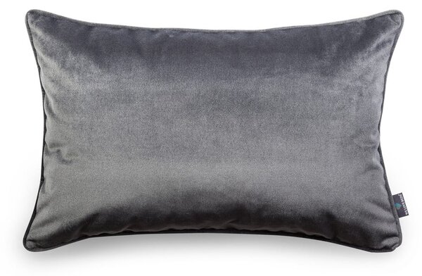Sivá obliečka na vankúš WeLoveBeds Dark, 40 × 60 cm