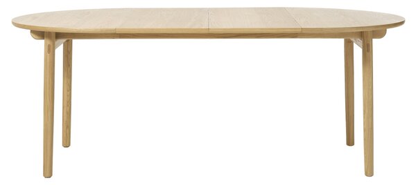 Rozkladací jedálenský stôl Wally 120 - 165cm prírodný dub